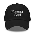 Prompt God Hat in Black — front view